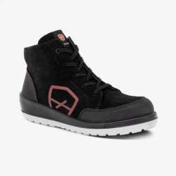 CHAUSSURES DE SECURITE HAUTES PARADE BAIANA NOIR/ ROSE EN ISO 20345 : 2011 S3 SRC