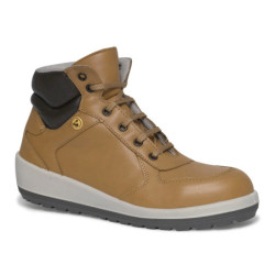 Ballia High Safety Shoes - Women - EN ISO 20345 - S3 SRC - Honey