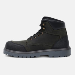 Chaussures de securite hautes - Warner - Homme - EN ISO 20345 - S3 - Marron
