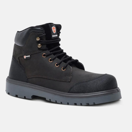 Warner Men's High Safety Shoes - EN ISO 20345 - S3 - Grey