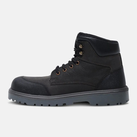 Warner Men's High Safety Shoes - EN ISO 20345 - S3 - Grey