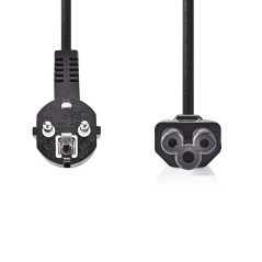 CABLE ALIMENTATION SECTEUR TREFLE -Prise de terre m