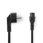 CABLE ALIMENTATION SECTEUR TREFLE -Prise de terre m