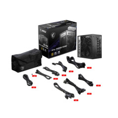 Unités d'alimentation d'énergie - MSI - A1000G PCIE5 | Soul Rebel E-Shop