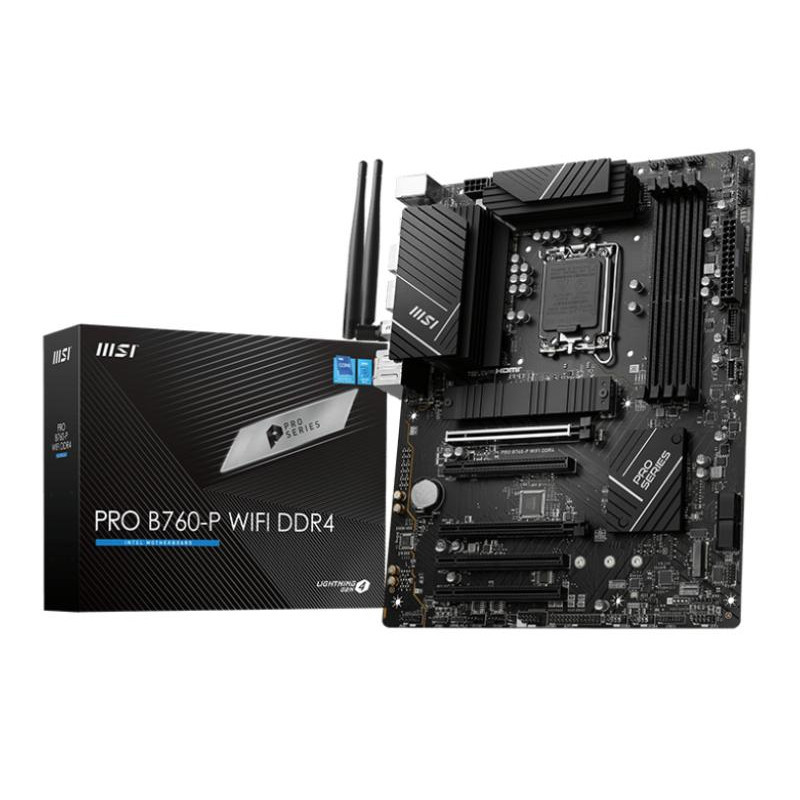 Cartes mères - MSI - PRO B760-P WIFI DDR4