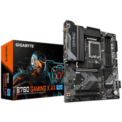 Cartes mères - GIGABYTE - B760 GAMING X AX Carte Mère - Compatible avec les processeurs Intel Core 14e génération, VRM numérique