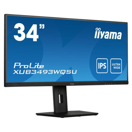 Écrans plats de PC - iiyama - XUB3493WQSU-B5 | Soul Rebel E-Shop