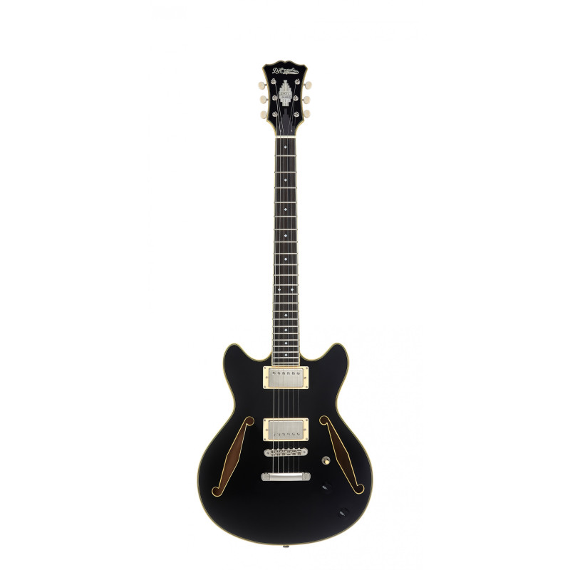 D'ANGELICO Excel Mini DC Tour Solid Black