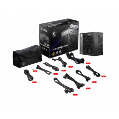 Unités d'alimentation d'énergie - MSI - A850G PCIE5 | Soul Rebel E-Shop