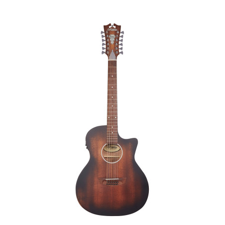 D'ANGELICO Premier Fulton LS Aged Mahogany - Instruments de musique de qualité sur Soul Rebel E-Shop