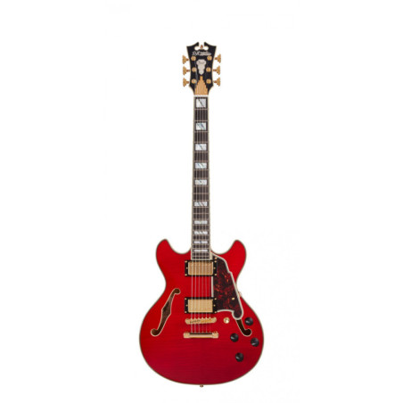 D'ANGELICO Excel Mini DC Trans Cherry - Instruments de musique de qualité sur Soul Rebel E-Shop