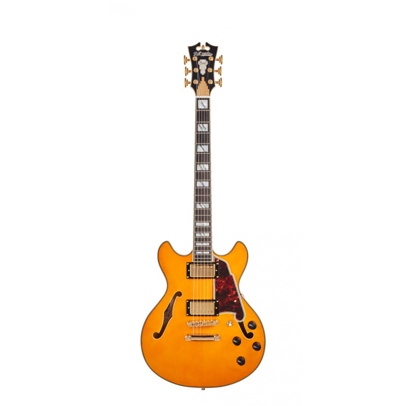 D'ANGELICO Excel Mini DC Vintage Natural