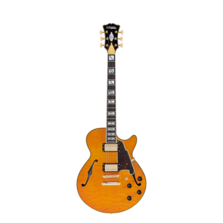D'ANGELICO Excel SS XT Vintage Natural Quilt - Instruments de musique de qualité sur Soul Rebel E-Shop