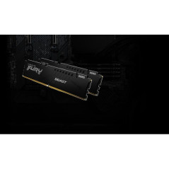 Modules de mémoire - Kingston Technology - 32 Go 5200 MT/s DDR5 CL40 DIMM FURY Beast Black | Soul Rebel E-Shop