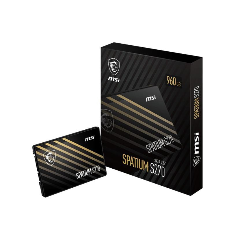 Disques SSD - MSI - S270 SATA 2.5 960GB