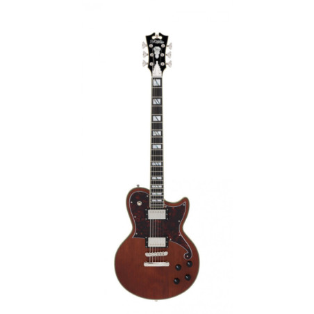D'ANGELICO Deluxe Atlantic Baritone Satin Walnut - Instruments de musique de qualité sur Soul Rebel E-Shop