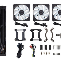 Cooler Master MasterLiquid 360L Core ARGB Processeur Kit de refroidissement du liquide 12 cm Noir