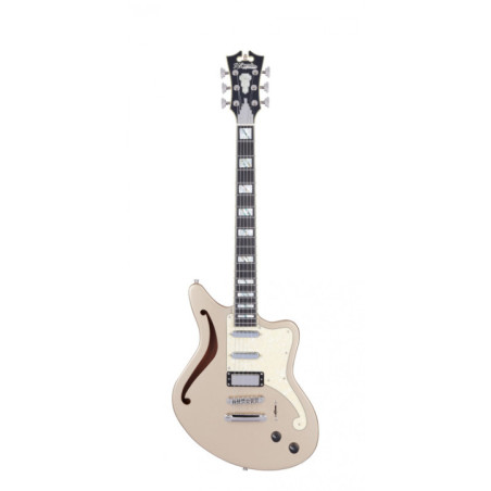 D'ANGELICO Deluxe Bedford SH Desert Gold - Instruments de musique de qualité sur Soul Rebel E-Shop