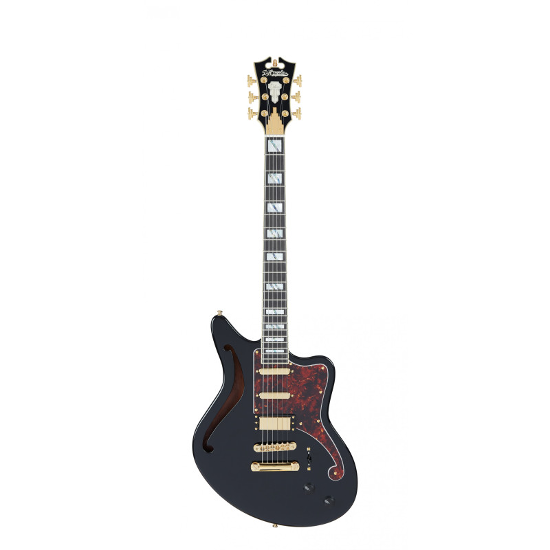D'ANGELICO Deluxe Bedford SH Black