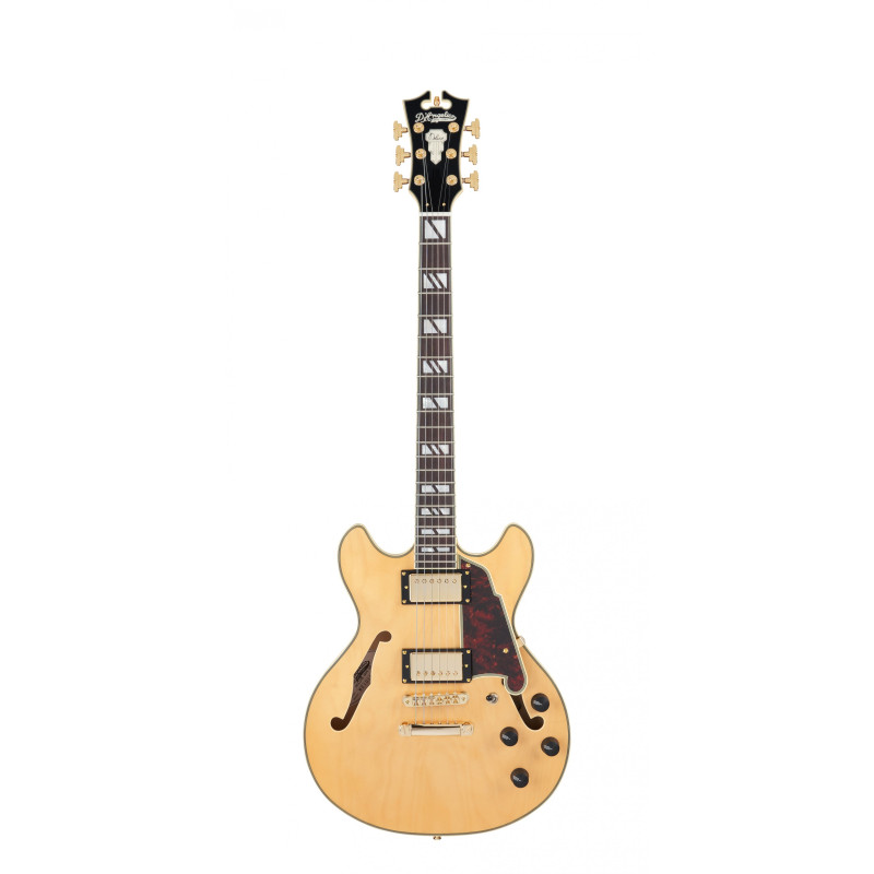 D'ANGELICO Deluxe Mini DC Satin Honey