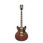 D'ANGELICO Deluxe Mini DC Satin Brown Burst
