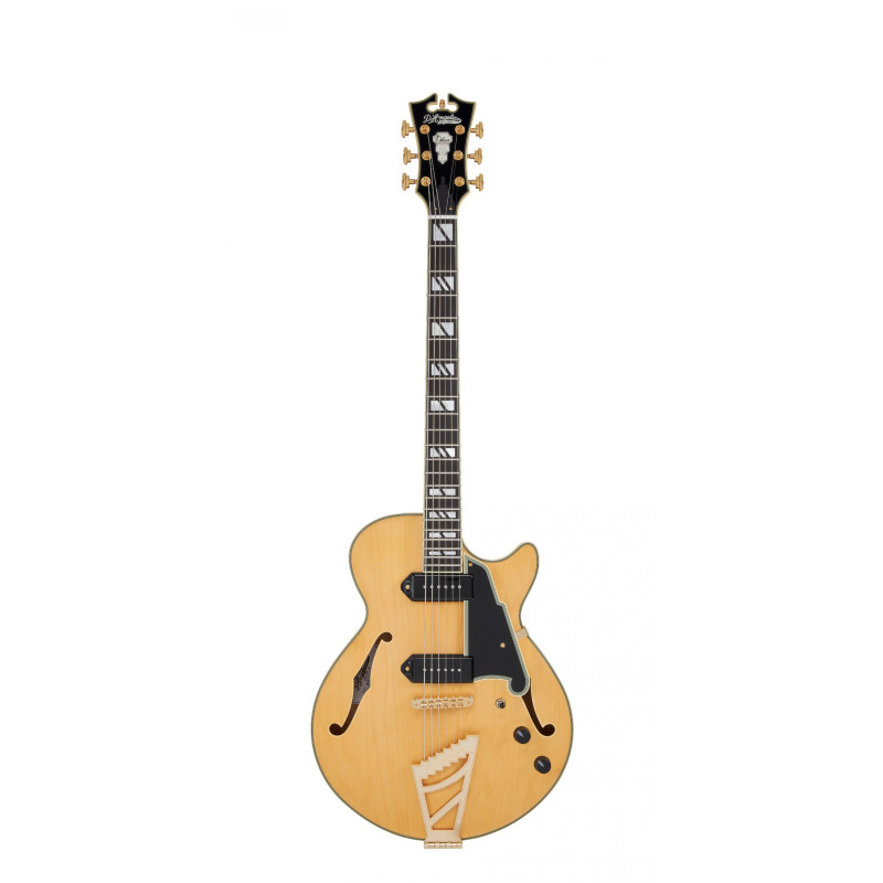 D'ANGELICO Deluxe SS Baritone Satin Honey