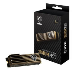 Disques SSD - MSI - SPATIUM M570 PCIe 5.0 NVMe M.2 2TB HS | Soul Rebel E-Shop