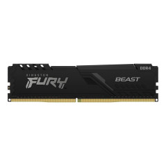 Modules de mémoire - Kingston Technology - 8Go 2666MT/s DDR4 CL16 DIMM FURY Beast Black | Soul Rebel E-Shop