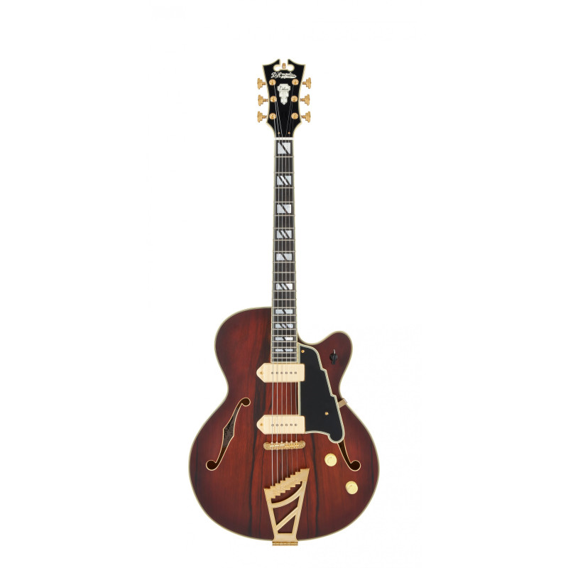 D'ANGELICO Deluxe 59 Satin Brown Burst