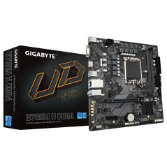 Cartes mères - GIGABYTE - B760M H DDR4 Carte Mère - Prend en charge les processeurs Intel Core 14e génération, VRM numérique 6+1