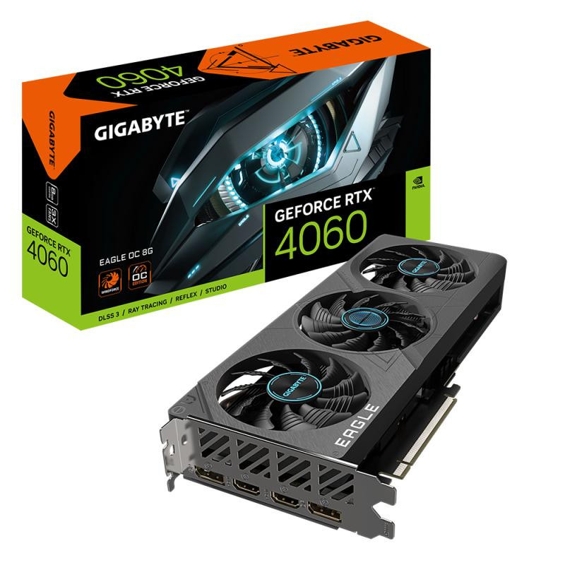 Cartes graphiques - GIGABYTE - GeForce RTX 4060 EAGLE OC 8G