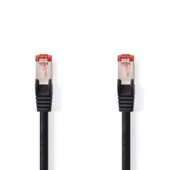 CABLE RJ45 CAT-6 S/FTP (8P8C) Male-(8P8C) Male 15m Noir