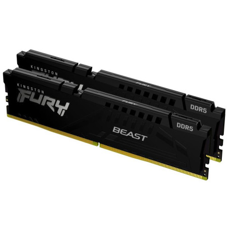 Modules de mémoire - Kingston Technology - 64 Go 6000 MT/s DDR5 CL36 DIMM (Kits de 2) FURY Beast Black EXPO | Soul Rebel E-Shop