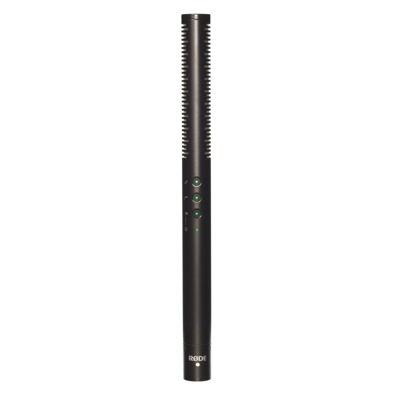 RODE NTG4+ Super-Cardioid Condenser Shotgun Microphone Black, Digital Switch & Built-in Battery