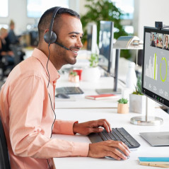 Écouteurs/casques - Logitech - H340 USB Computer Headset Avec audio numérique | Soul Rebel E-Shop