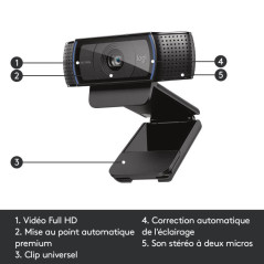 Webcams - Logitech - Hd Pro C920 | Soul Rebel E-Shop