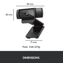 Webcams - Logitech - Hd Pro C920 | Soul Rebel E-Shop