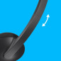 Écouteurs/casques - Logitech - H340 USB Computer Headset Avec audio numérique