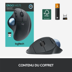 Souris - Logitech - ERGO M575 Trackball | Soul Rebel E-Shop