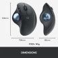 Souris - Logitech - ERGO M575 Trackball