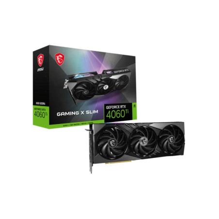 Cartes graphiques - MSI - GeForce RTX 4060 Ti GAMING X SLIM 8G | Soul Rebel E-Shop