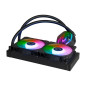 Cooler Master MasterLiquid 240 ATMOS Processeur Kit de refroidissement du liquide 12 cm Noir