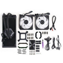 Cooler Master MasterLiquid 240 ATMOS Processeur Kit de refroidissement du liquide 12 cm Noir