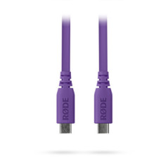RODE SC17-PU Câble USB-C USB-C Purple - Instruments de musique de qualité sur Soul Rebel E-Shop