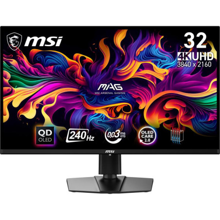 Écrans plats de PC - MSI - MAG 321UPX QD-OLED | Soul Rebel E-Shop