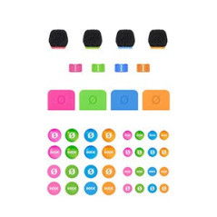 RODE Colors3 Kit Couleur Lavalier et WireLessGO - Instruments de musique de qualité sur Soul Rebel E-Shop