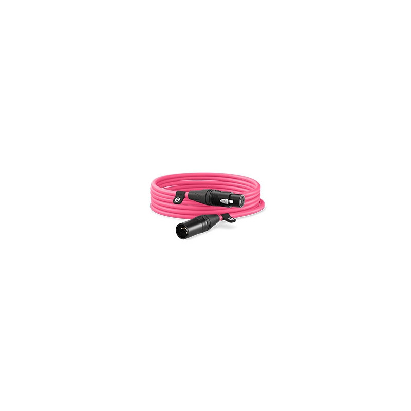 XLR3M-P Câble XLR 3m Pink