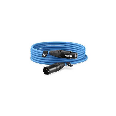 XLR6M-B Câble XLR 6m Blue - Instruments de musique de qualité sur Soul Rebel E-Shop