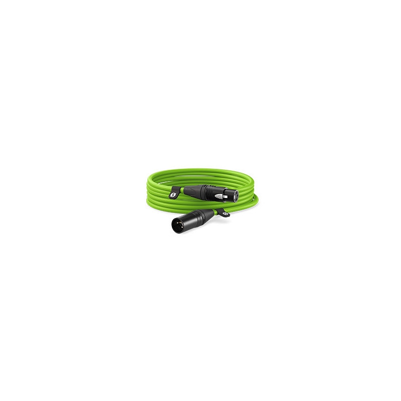 XLR6M-G Câble XLR 6m Green