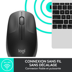 Souris - Logitech - M190 Full-Size Wireless Mouse | Soul Rebel E-Shop